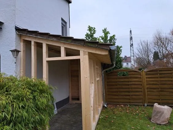 Holzkonstruktion Anbau - dachbau-enders.de